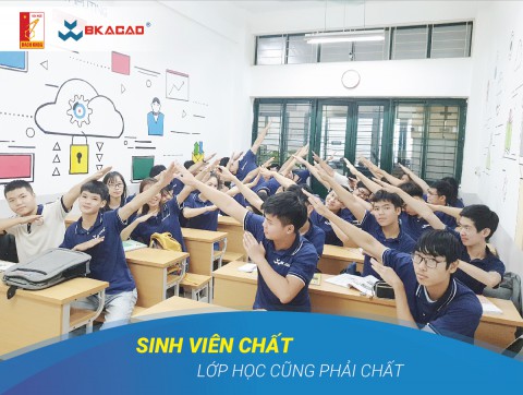 Cơ sở vật chất hiện đại phục vụ tốt nhất cho nhu cầu học tập của sinh viên